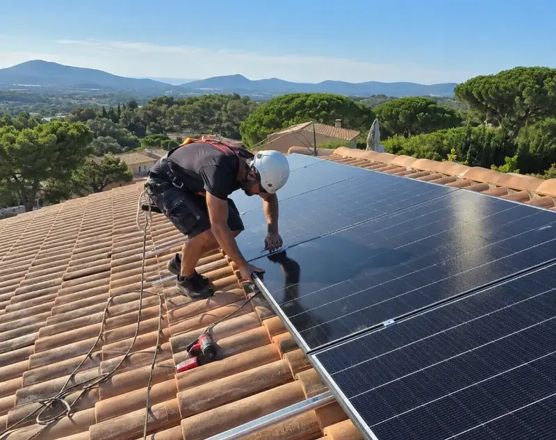 Installateur panneaux solaires Jarnac-Champagne — pose photovoltaïque sur toiture