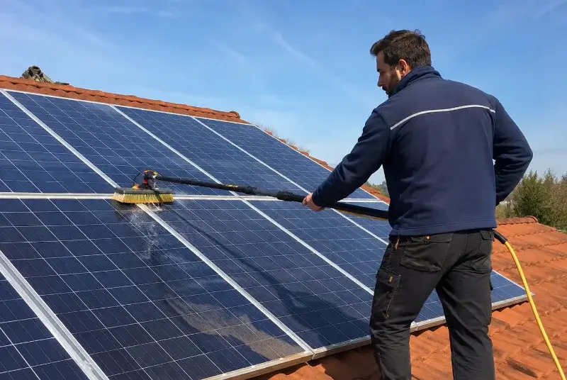 Nettoyage et entretien de panneaux solaires à Jarnac-Champagne
